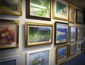 神戸　油絵　日本画　洋画　額絵